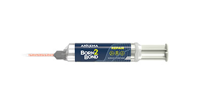 Colle bi composant pour la réparation Bostik BornToBond Repair